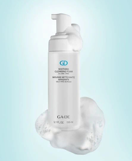GADE Soothing Cleansing Foam for All Skin Types - 150ml | Gentle Care for Every Skin: GADE Soothing Cleansing Foam for All Skin Types